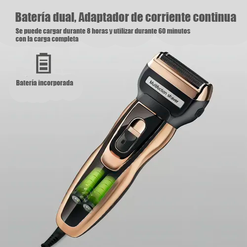 Recortadora y Afeitadora Recargable 3 en 1 – BarbaMax